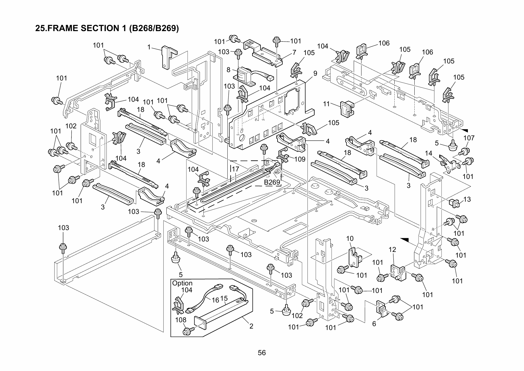 RICOH Aficio MP-1600L2 B268 B269 Parts Catalog-5